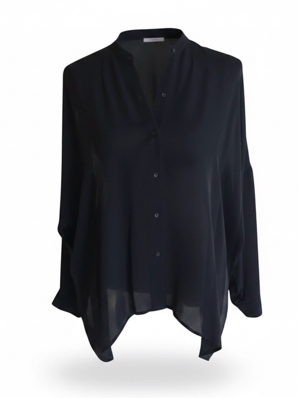 VINCE Silk Navy Blue blouse